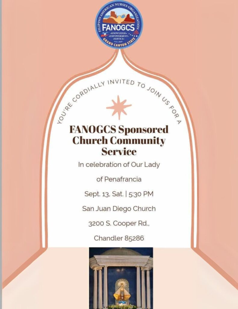 FANOGCS Sponsored Church Community Service