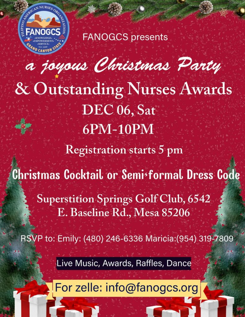 Joyous Christmas Party Outstanding Nurses Awards