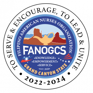 FANOGCS nursing association seal logo