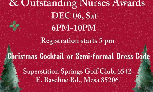 Joyous Christmas Party Outstanding Nurses Awards